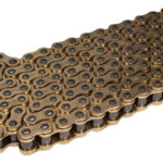 Cadena 428h -116l Reforzada Dorada | Promoto Platino Dorado