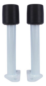 Slider Bajaj Ns200 / Blanco Nylon Corte Láser - Imagen 3