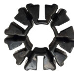 Juego Hule Engrane Trasero Bajaj Pulsar N250 | Promoto Negro