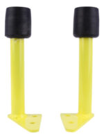 Slider Italika 250z/250z Grafito Nylon Corte Láser Amarillo - Imagen 3