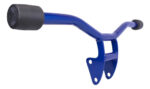Slider Italika 250z/250z Grafito Nylon Corte Láser Azul