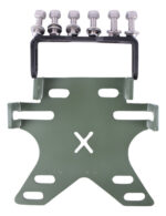 Porta Placa Universal 3-1/16 Premium Verde Comander Furwagen