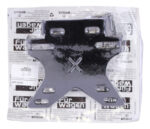 Porta Placa Universal 3-1/16 Premium Negro Intenso Furwagen - Imagen 4