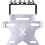 Porta Placa Universal 3-1/16 Premium Gris Titanio Furwagen