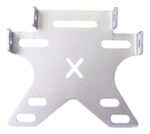 Porta Placa Universal 3-1/16 Premium Gris Titanio Furwagen - Imagen 3