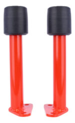 Slider Bajaj Ns200 / Naranja Neon Nylon Láser - Imagen 3