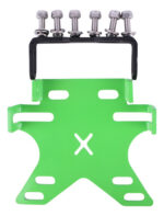 Porta Placa Universal 3-1/16 Premium Verde Neon Furwagen