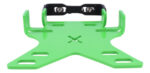 Porta Placa Universal 3-1/16 Premium Verde Neon Furwagen - Imagen 2
