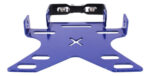 Porta Placa Universal 3-1/16 Premium Azul Violeta Furwagen - Imagen 2