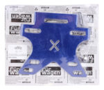 Porta Placa Universal 3-1/16 Premium Azul Violeta Furwagen - Imagen 4