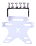 Porta Placa Universal 3-1/16 Premium Blanco Tundra Furwagen