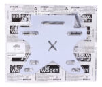 Porta Placa Universal 3-1/16 Premium Blanco Tundra Furwagen - Imagen 3