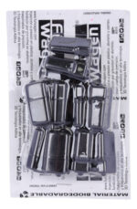 Goma Sprocket Pvc Negro Vento Rocketman/screamer 250 - Imagen 2