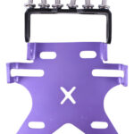 Porta Placa Universal 3-1/16 Premium Morado Brujas Furwagen