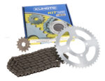 Kit Engranes 45dx14d Con Cadena 428hx126l | Kumoto