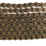 Cadena 428h -104l Reforzada Dorada | Promoto Platino Dorado