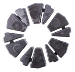 Goma Sprocket Pvc Negro Yamaha Fz25 R15 V3 Furwagen