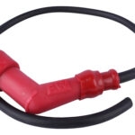 Cable Bujía 55 Cm 8 Mm Negro C/capuchón 2 Motoneta Fürwagen