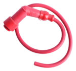 Cable Bujía 55 Cm 8 Mm Rojo C/capuchón 2 Motoneta Fürwagen