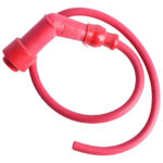 Cable Bujía 55 Cm 8 Mm Rojo C/capuchón 2 Motoneta Fürwagen