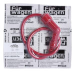 Cable Bujía 55 Cm 8 Mm Rojo C/capuchón 2 Motoneta Fürwagen - Imagen 2