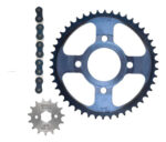 Kit Sprocket 46dx15d Con Cadena 428h-136l | Promoto Platino Gris - Imagen 2