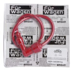 Cable Bujía 55 Cm 8 Mm Rojo C/capuchón 1 Fürwagen - Imagen 3