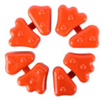 Goma Sprocket Pvc Naranja Honda Cargo/cbf/invicta Furwagen