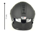 Casco Miniatura Cerrado R7 Racing Negro (adorno Escritorio) Negro Piloto S - Imagen 3