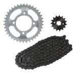 Kit Sprocket 38dx15d Con Cadena 428hx108l | Promoto Negro - Imagen 2