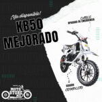 Mini Moto Cross Pocket Infantil Montable Kb50 Negro - Imagen 2