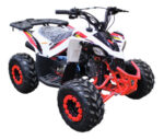 Mini Cuatrimoto Atv Niños Montable 110cc Motor A Gasolina Rojo - Imagen 5