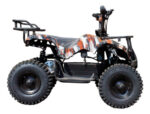 Mini Cuatrimoto Atv Electrica Montable Para Niños Reforzada Naranja - Imagen 2