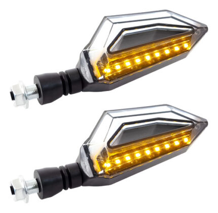 Par Direccionales P-20 Led Luz Ambar-blanco | Stallion Amarillo