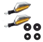 Par Direccionales P-20 Led Luz Ambar-blanco | Stallion Amarillo - Imagen 3
