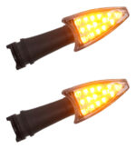 Par Direccionales Del P/italika Ft180 Led | Promoto Naranja