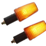 Par Direccionales Del P/yamaha Ybr125c Express | Promoto Naranja