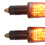 Par Direccionales Traseras P/honda Gl150 Cargo | Promoto Naranja