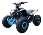 Mini Cuatrimoto Atv 125cc Moto Gasolina 65kmh Tipo Raptor Azul - Imagen 2
